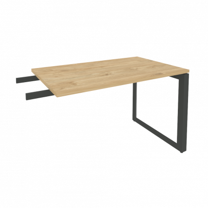 Брифинг-приставка на О-образном м/к ОНИКС О.МО-БР-11 Тиквуд Светлый/Антрацит / ONIX O.MO-BR-11_0