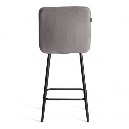 Полубарный стул Медео/Медео велюр, серый, 29, 42х56х102 см / Medeo/Медео_3