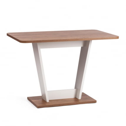 Стол обеденный ТИБИ нераздвижной ЛДСП, 68,6 х 110 х 75 см, Дуб Канзас/Пепел / TIBI_0