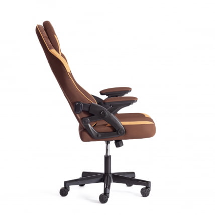 Кресло иБеар ткань, коричнево-бежевый / бровн беиге / iBear brown beige_2