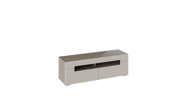 Тумба ТВ Фьюжн ТД-260.03.12 Дуб Сонома трюфель Бежевый_0