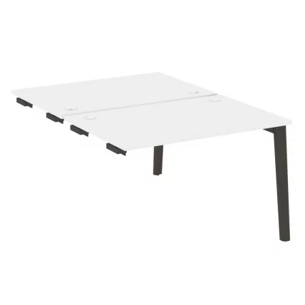 Стол-приставка двойной к опорным элементам ОНИКС ВООД ОВ.Д.СПР-2.8 Белый Бриллиант/Темный / ONIX WOOD OW.D.SPR-2.8_0