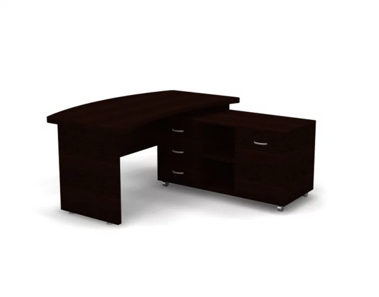 Тумба левая с замком Танго ТМ9-04Л Венге / ТМ9-04L_1