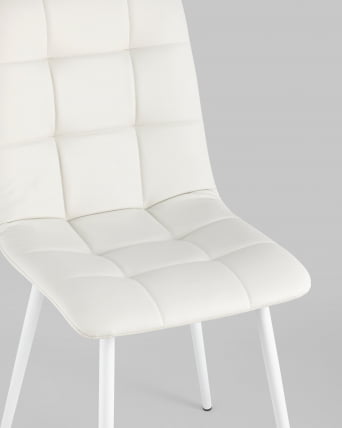 Стул Оливер вхите экокожа Белый / Oliver white_7