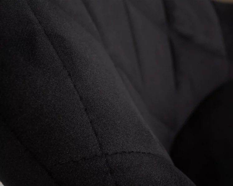 Стул барный ДОБРИН ЛОГАН БЛАCК Черный велюр МДЖ9-101 / DOBRIN LOGAN BLACK MJ9-101_7