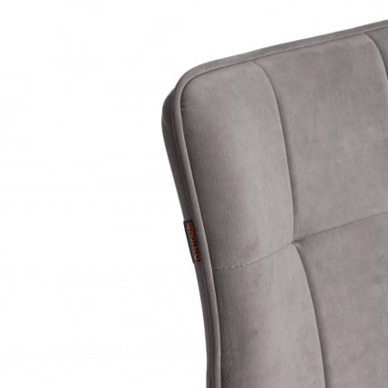 Полубарный стул Бари/Бари велюр, серый, 29, 42х55х99 см / Bari/Бари_8