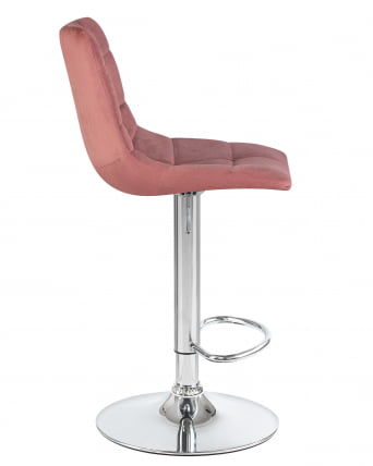Стул барный ДОБРИН ТАИЛОР Пудрово-розовый велюр МДЖ9-32 / DOBRIN TAILOR MJ9-32_2