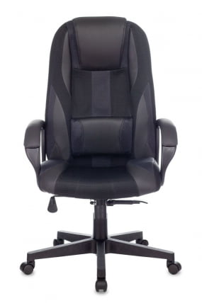 Геймерское кресло ТопЧаирс СТ-CЙБЕР 9 черный/серый / TopChairs ST-CYBER_1