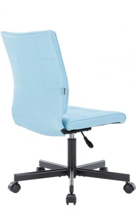Кресло для персонала Еверпроф ЕП-300 Экокожа Бирюзовый / Everprof EP-300_3