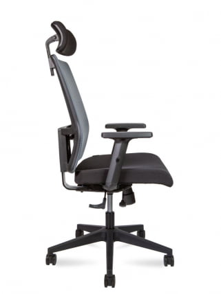 Кресло офисное ТЕCХО П039А-М02-05 Серый / TECHO P039A-M02-05_2