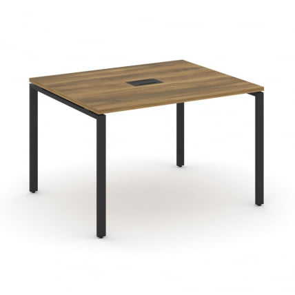 Стол переговорный (1 столешница) CОНCЕПТ CН.ПРГ-012 Сандал Янтарный Черный / CONCEPT CN.PRG-012_0