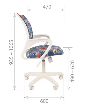 Детское кресло CХАИРМАН КИДС 103 Машинки / CHAIRMAN KIDS_2