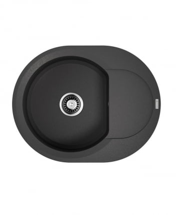 Мойка Омоикири Сакаиме 60Е-Бл Тетогранит/Черный / Omoikiri Sakaime 60E-Bl Tetogranit/Черный_0