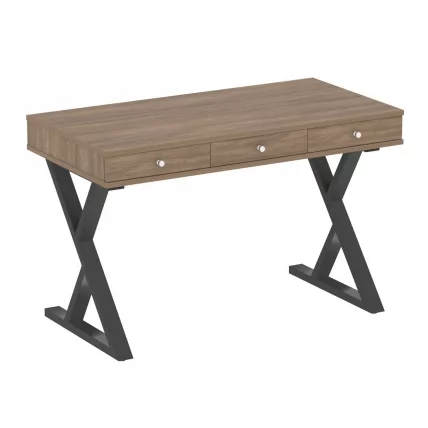 Стол письменный ХОМЕ ОФФИCЕ ВР.СП-1-118.М Дуб Аризона/Антрацит металл / HOME OFFICE VR.SP-1-118.M_0