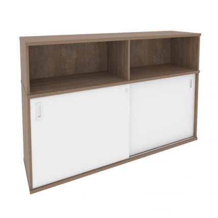 Шкаф-купе приставной / опорный ОНИКС О.СХКО-2.8 Дуб Аризона/Белый / ONIX O.SHKO-2.8_0