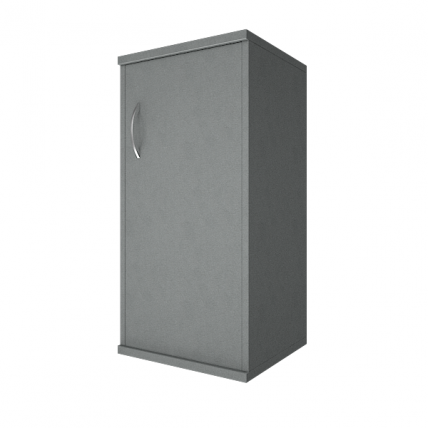 Шкаф низкий узкий правый Рива А.СУ-3.1 Пр Серый / Riva_0