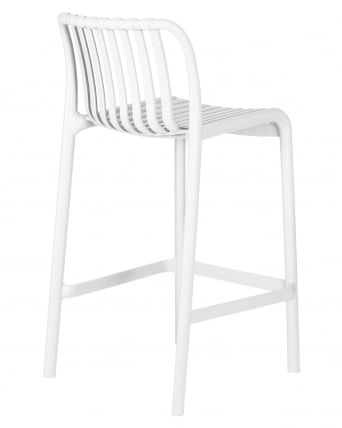 Стул полубарный ДОБРИН CХЛОЕ Белый / DOBRIN CHLOE_3