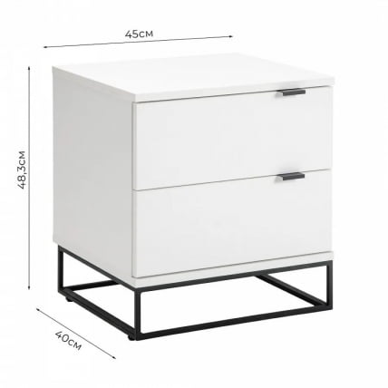 Тумба прикроватная CИТЙ 40095582х Белый / CITY 40095582h_9