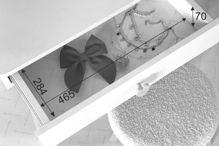 Набор детский Единорожка МК-0020 Белое дерево/белый (плюш) / MK-0020_18