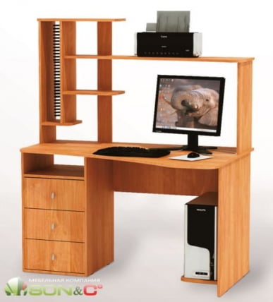 Компьютерный стол СН 05.12 Ольха русская / SN_0