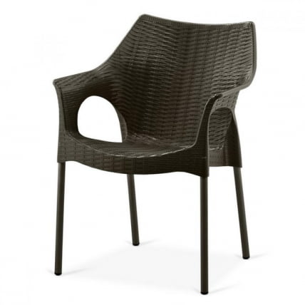 Стул пластиковый КСРБ-066А Чоколате / XRB-066A Chocolate_0