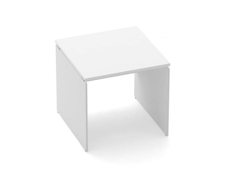 Стол прямой Дека ЛДСП каркас 75.08.08 Белый / Deka_0