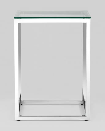 Журнальный стол ТАУН 40кс40 Серебро / 40x40_2