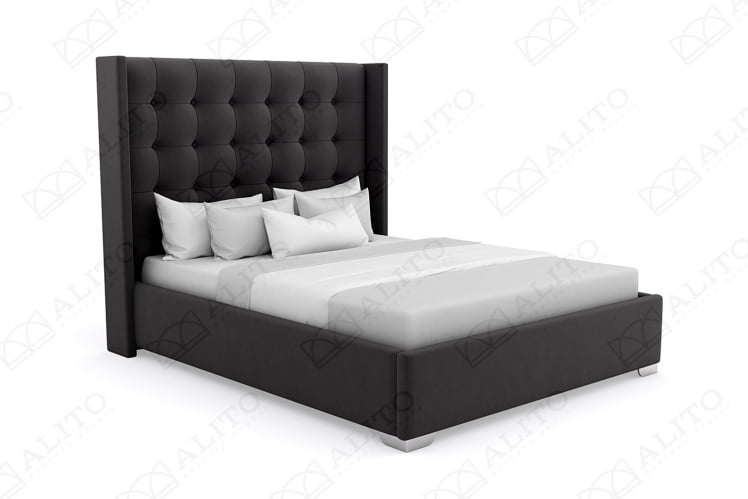 Кровать Милано 140кс200 велюр Севен 115 / Milano 140x200 Seven_12