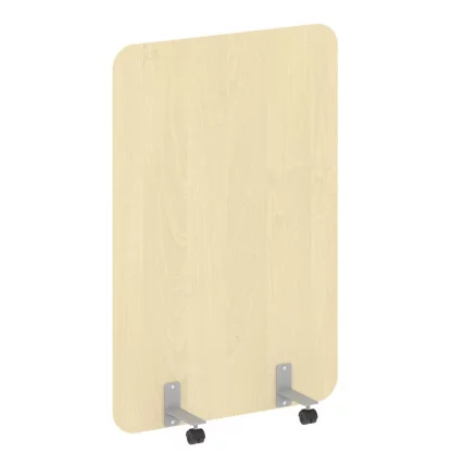 Перегородка на металлических опорах, на роликах Р-лине ДП.Р-100-150 Клен / R-line DP.R-100-150_0