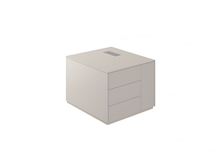 Тумба опорная 800 правая Атлас НЗ-0232.ГС.ГС.Р Серый камень / Atlas NZ-0232.GS.GS.R_0