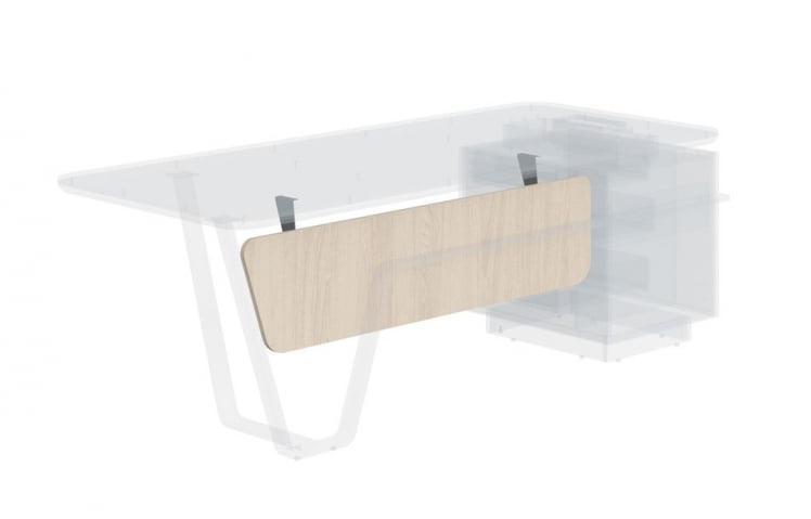 Фронтальная панель левая Лине СФ-577602 Дуб светлый Черный графит / Line_0