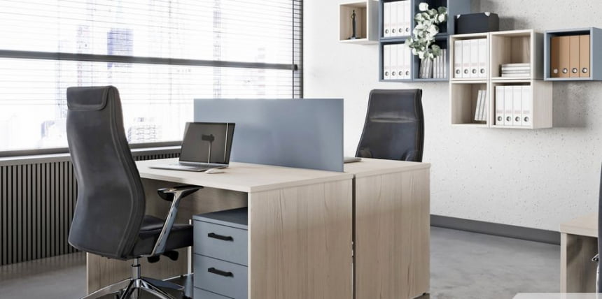 Стол письменный ЛЕМО Л-27 Сосна Скандинавия / LEMO L-27_1