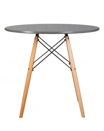 Стол обеденный ДОБРИН CХЕЛСЕА 80 Темно-серый ГР-04 / DOBRIN CHELSEA GR-04_1