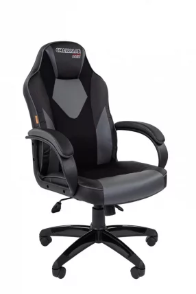 Кресло геймерское CХАИРМАН ДРАЙВ (ГАМЕ) 17 Черный Серый / CHAIRMAN (GAME)_0