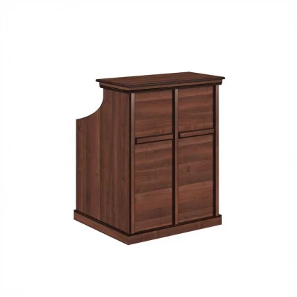 Стойка ресепшн БЕРН БРН8690102 Темный орех / BERN BRN8690102_0