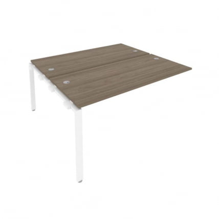 Проходной наборный элемент рабочей станции Метал Сйстем Б.ПРС-СП-2.4 Вяз/Белый / Metal System_0