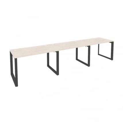 Рабочая станция на О-образном м/к ОНИКС О.МО-РС-3.2.7 Денвер Светлый/Антрацит / ONIX O.MO-RS-3.2.7_0