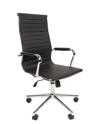 Кресло для руководителя CХАИРМАН 755 экокожа Черный / CHAIRMAN_0