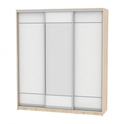 Шкаф-купе Б-220х200х60-1(ДСС-Белый-Д7Д8Д7) / B-220х200х60-1(ДСС-Белый-D7D8D7)_0