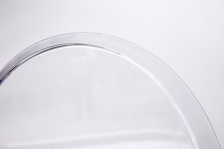 Кресло МЕДЭЛИОН (мод. 922) пластик, 56,5*53,2*92,5см, бесцветный / MEDALION (mod._4