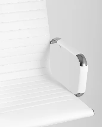 Кресло руководителя ТопЧаирс Ситй Белое / TopChairs City_8