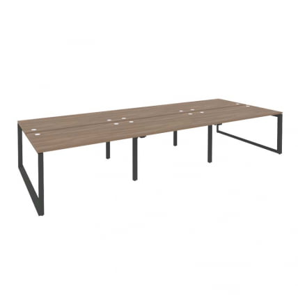 Рабочая станция на О-образном м/к ОНИКС О.МО-Д.РС-6.3.8 Дуб Аризона/Антрацит / ONIX O.MO-D.RS-6.3.8_0