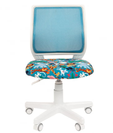 Детское кресло Чаирман ТИН (Кидс) 112 белый пластик зоопарк/ТВ-34 / Chairman (Kids) зоопарк/TW-34_1