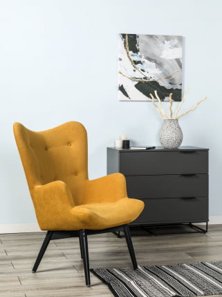 Комод 3 ящика CИТЙ 400955801х Графит / CITY 400955801h_11