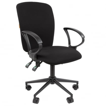 Офисное кресло CХАИРМАН 9801 Черный пластик (Блаcк) Черный / CHAIRMAN (Black)_0