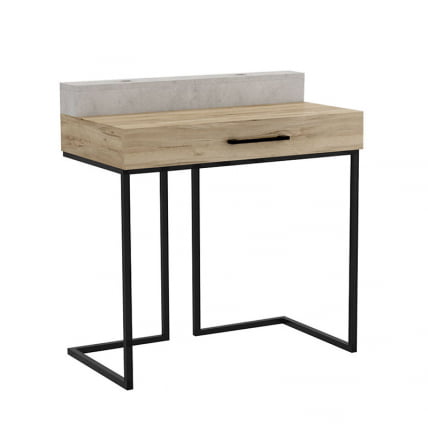 Стол туалетный Лофт (СТ) Дуб натур/Бетон / Loft_0