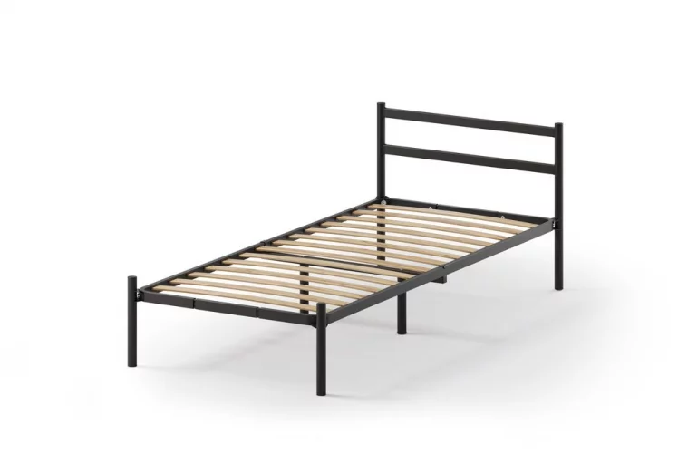 Кровать Метта 900кс2000 Черная / 900x2000_2