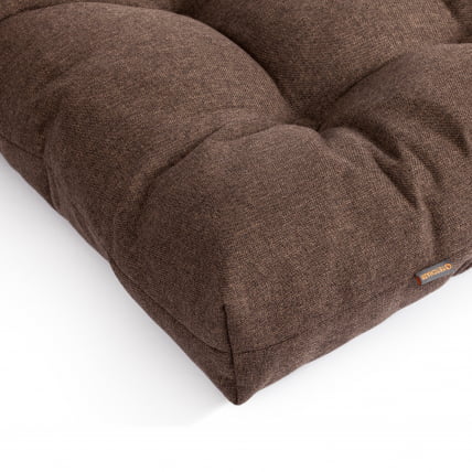 Кресло Чарли / Чарли без подлокотника рогожка, коричневый, 3М7-147, 70х70х84 см / Charli_15