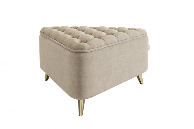 Пуф Трио 2 ПМ-002.2 капучино (велюр) / PM-002.2_0