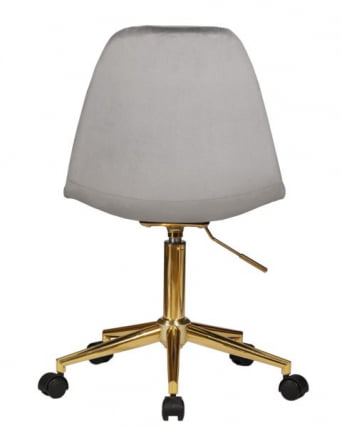 Офисное кресло для персонала ДОБРИН МОНТЙ ГОЛД (серый велюр (МДЖ9-75)) 2 шт / DOBRIN MONTY GOLD (MJ9-75))_5
